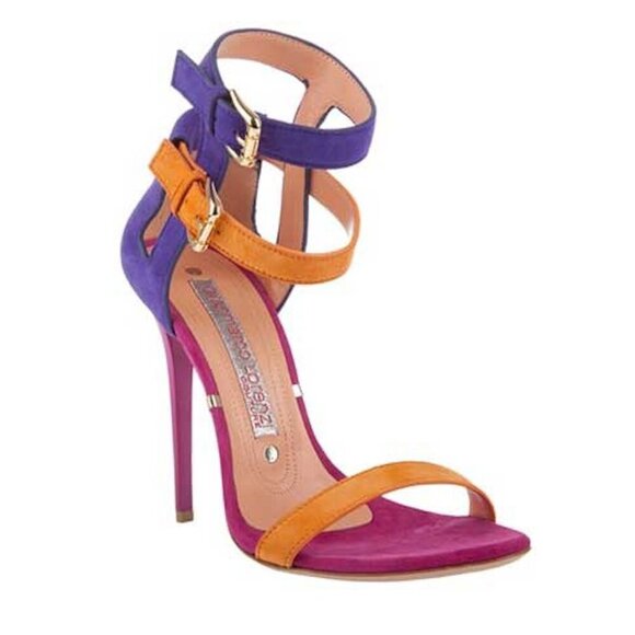 GIANMARCO LORENZI Double Ankle Strap Sandals - Picture 1 of 9